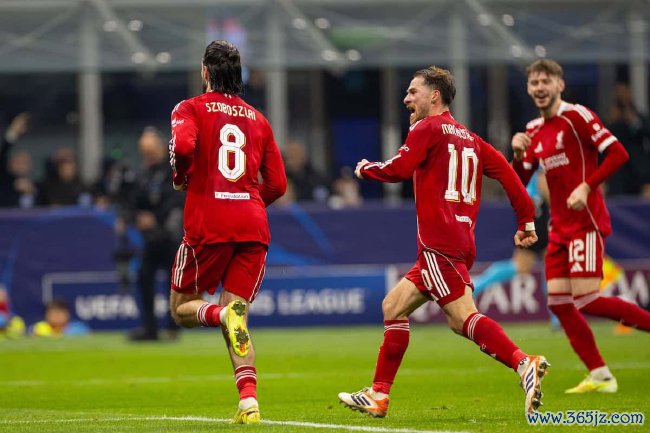 欧冠利物浦客场点射绝杀国米